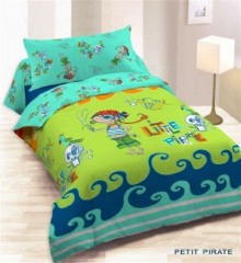 housse de couette pour petit pirate joli linge de lit pour enfant sur le thème des pirates housse et taie d'oreiller lit 1 place 140 x 190.jpg