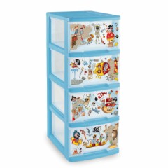 rangement pirate meuble accessoire pas cher pirate deco chambre ranger meuble 4 tiroirs deco pirate en plastique.jpg