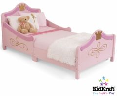 lit de princesse lit pour petite fille 70 x 140 fille 2 ans, 3 ans lit de transition