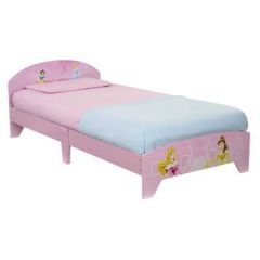 lit en bois princesse 90 x 140 princesse disney lit 1 personne princesse rose fille 2 ans, 3 ans, 4 ans, 5 ans, 6 ans