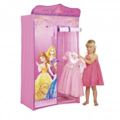 armoire penderie princesse disney en tissu pour ranger vêtements armoire en tissu princesses disney pas cher.jpg