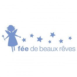 stickers fée de beaux rêves sticker murale avec fée et texte.jpg