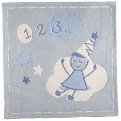 tapis carré chambre fille bleu ciel 120 x 120 cm petite fée sur nuage tapis decoration chambre fille.jpg