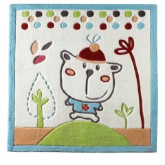 tapis carré chambre garçon ou fille gaspard l'ourson tapis coloré pour chambre bebe ou enfant pas cher marque sauthon.jpg