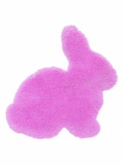 tapis lapin rose 120 x 125 tapis animaux pour chambre de fille ou salle de jeux tapis original pour chambre de fille.jpg