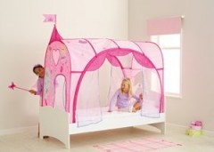 habillage lit princesse fée en tissu et voile rose habillage lit fille original et pas cher.jpg