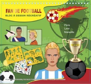 bloc dessin avec stickers et pochoir pour dessiner le foot joueur activités manuelles artistiques sur le theme du foot pour garçon.jpg