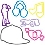 bracelet justin bieber mode plastique forme justin bieber.jpg