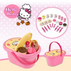 dinette hello kitty jeu jouet fille 2 ans, 3 ans, 4 ans, hello kitty avec panier hello kitty
