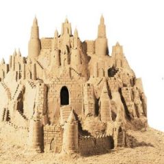 moule pour constuire château de sable