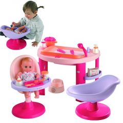 jouer à la poupee changer les couches promener dormir jouet fille pour jouer à la poupee lot poussette table à langer pour jouer à la maman cadeau fille 2 ans, noel anniversaire.jpg