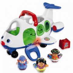 little people jouet pour enfant à partir de 6 mois, 9 mois, 12 mois avion et personnage little people jeu jouet educatif eveil pour bebe enfant fille garçon cadeau pas cher original noel anniversaire.jpg