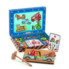 jeu à clouer pour garçon 4 ans, 5 ans, 6 ans, 7 ans, 8 ans, jeu clou véhicule djeco cadeau noel anniversaire pas cher jeu avec marteau.jpg