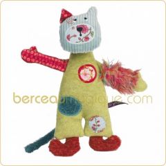chat en tissu peluche pour bébé decouverte matière et sensation cadeau enfant bébé noel anniversaire.jpg