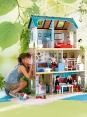 grande maison de poupée en bois décoree avec meuble cadeau fille 4 ans, 5 ans, 6 ans, 7 ans, 8 ans convient à poupée mannequin cadeau noel anniversaire.jpg