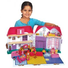maison de poupee pas cher avec meubles et accessoires et 2 personnages jeu jouet cadeau fille 4 ans, 5 ans, 6 ans, 7 ans, 8 ans.jpg