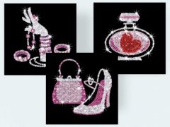 loisirs creatifs creation en paillettes tableau decoratif fille 8 ans, 9 ans, 10 ans, 11 ans, 12 ans cadeau noel anniversaire fille