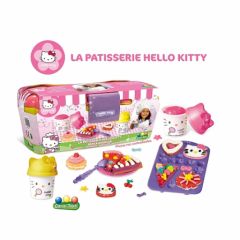 pâtisserie hello kitty pâte à modeler coffret modelage gâteau hello kitty avec moule et pâte à modeler cadeau fille 2 ans, 3 ans, 4 ans, 5 ans, 6ans etplus
