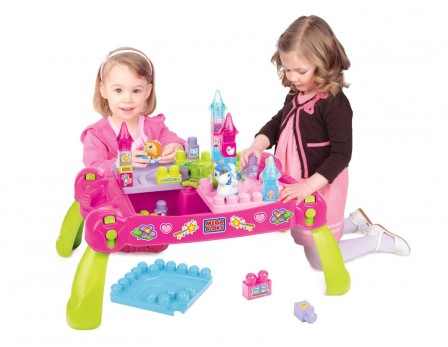 jeu de princesse fille 2 ans, jeu de construction megablock château de princesse sur table pas cher original cadeau noel fille pas cher.jpg
