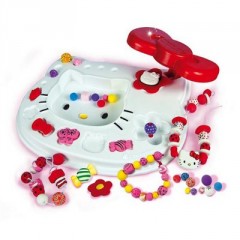 hello kitty fabriquer des bijoux collier bracelet avec perles hello kitty cadeau anniversaire noel fille hello kitty pas cher original.jpg