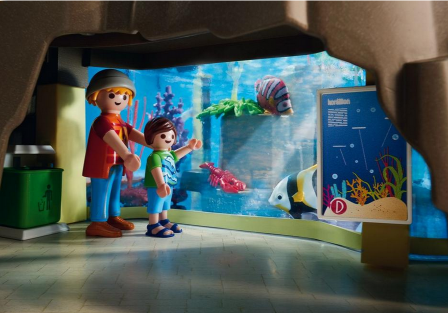 Idee Cadeau Playmobil Pour Enfant De 4 Ans A 10 Ans L Aquarium Marin Une Nouveaute Playmobil Un Max D Idees