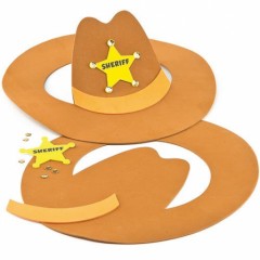 activités maternelle garçon fabriquer un chapeau de cowboy facile decorer chapeau deguisement carnaval.jpg