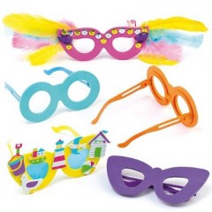 fabriquer des lunettes pour le carnaval lunettes en mousse à décorer pour enfant deguisement anniversaire carnaval activités manuelles.jpg
