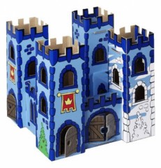 chateau en carton pas cher à decorer jouet en carton pour enfant.jpg