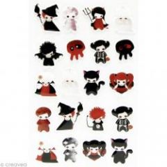 stickers halloween pour scrapbooking invitation bricolage loisirs creatifs hallowenn embellissement deco et invitation halloween stickers autocollants.jpg