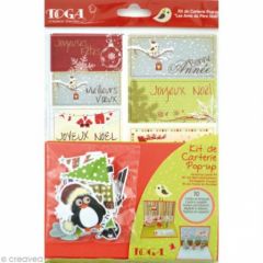 fabriquer carte toga pour les fêtes kit 10 cartes à réaliser collage die cuts et cartes de noel nouveautés carterie toga 2012.jpg