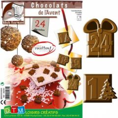 moule chocolat noel pour calendrier de l'avent fabriquer chocolat avec empreinte facile pas cher calendrier avent enfant bricolage activités manuelles maternelle.jpg