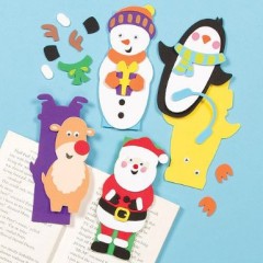 fabriquer cadeau de noel avec enfant marque page en mousse personnage thème noel idee cadeau maternelle ecole maison garderie pour noel.jpg