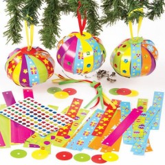 fabriquer des boules de noel en papier activités manuelles enfant à partir de 5 ans fabriquer deco de noel pour sapin original et pas cher.jpg