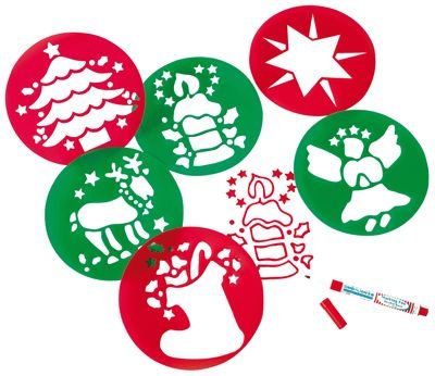 pochoir noel pour activites manuelles enfants pochoir pour décorer les vitres pour dessiner noel ou pour gâteau.jpg