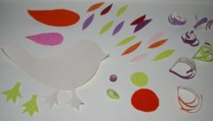 modele tutorial oiseau bricolage enfant à imprimer et decouper pour loisirs creatifs activites enfant