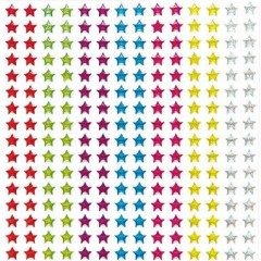 stickers etoiles pour decorer support couronne des rois boite cadeau fête des meres stickers brillants etoiles couleurs.jpg