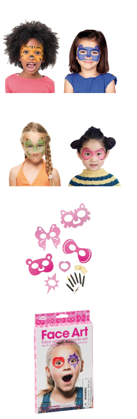 pochoir visage enfant pour maquillage ours lion papillon pochoir pour maquiller enfant annivesaire carnaval facile et pas cher.png