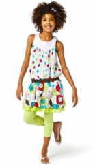 robe été couleurs toniques à porter avec un legging mode fille 2011