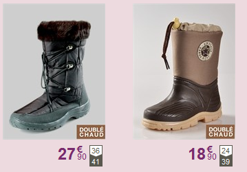 bottes chaude neige enfant pour protéger pieds enfant chaleur pas cher chaude bottes fourrées polaire enfant petit prix hiver fille garçon