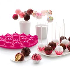 decoration pop cakes gâteau rond sucettes idee deco sucrées cake pops avec moule lekue.jpg