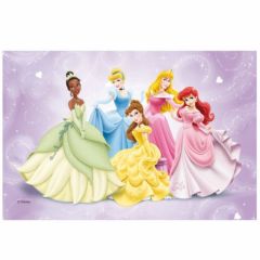 decoration gâteau princesse rectangulaire en azyme decorer beau gâteau enfant princesses disney