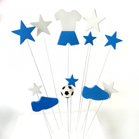 deco gâteau foot non comestible 