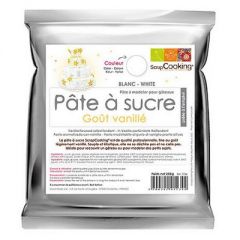 pâte à sucre scrapcooking goût vanille pas cher facile à utliser pour decoration pâtisserie, gâteau, dessert, fabriquer deco avec emporte pièce.jpg