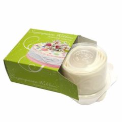 ruban pâte à sucre decoré pour contour gâteau decoration gâteau pâte à sucre blanc relief facile à poser.jpg