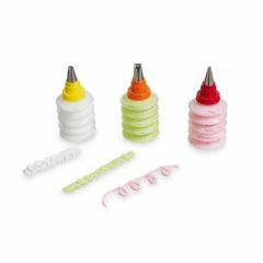 flacon souple decoration cupcake gâteau pâtissere decoration facile pour gâteau