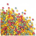 confettis en sucre de couleurs pour décorer cupcake muffin et gâteau enfant