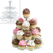 support metallique pour présentation cupcake ou 25 petits gâteaux