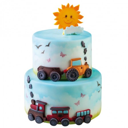 décoration de fête d/'anniversaire avec 2 marteaux Moule à gâteau d/'anniversaire en silicone en forme de planète pour pâte à sucre