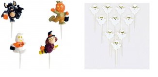 halloween pic deco pour glace gâteau patisserie deco halloween gâteau