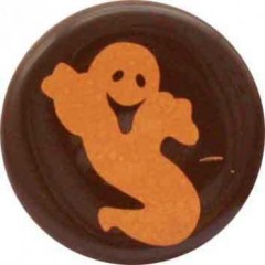 halloween decor rond en chocolat pour décorer la pâtisserie.jpg